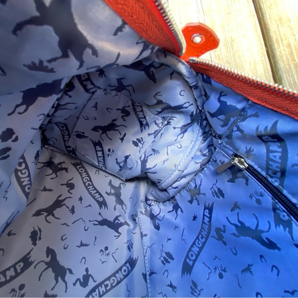 Longchamp Orange Boston Bag - Picture 11 of 11